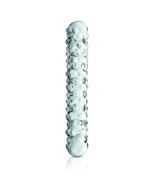 Gode en verre transparent perlé  n°6 Glossy - CC532064020